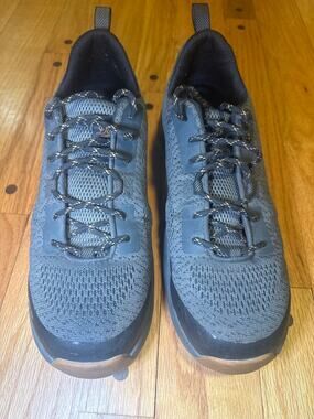 Danner Run Time 3 Work Shoes Men 10.5 D Gray Composite Toe EH SR 12386